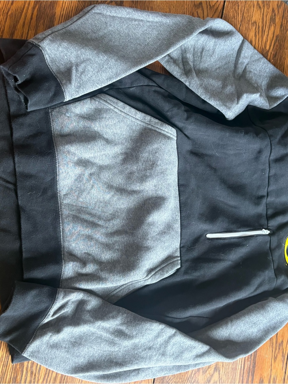 Nike Oregon Black and Gray Hooded Pullover